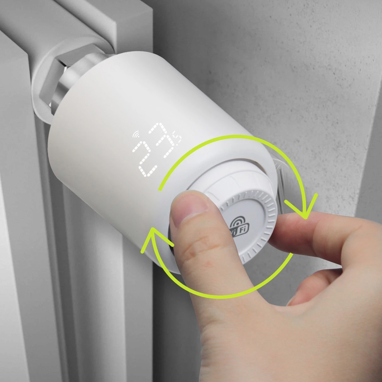 Termostat inteligent pentru calorifer, WiFi, Android iOS, control vocal Alexa, programabil - imagine 20